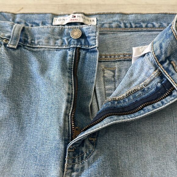 Tommy Hilfiger Straight Leg Vintage 90’s Jeans Blue 14L EUC - Picture 5 of 10